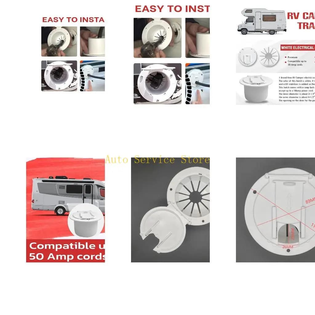 462A Portelli per cavi Disegni rotondi Portelli per cavi con coperchio Facile installazione Copertura per cavo elettrico per per