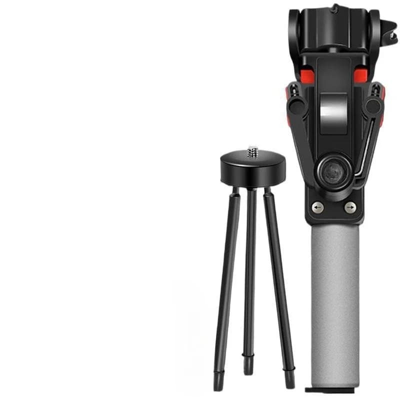 Bastone selfie panoramico con giunto cardanico rotante elettrico wireless Bluetooth a 360 gradi, artefatto selfie con staffa per flusso live