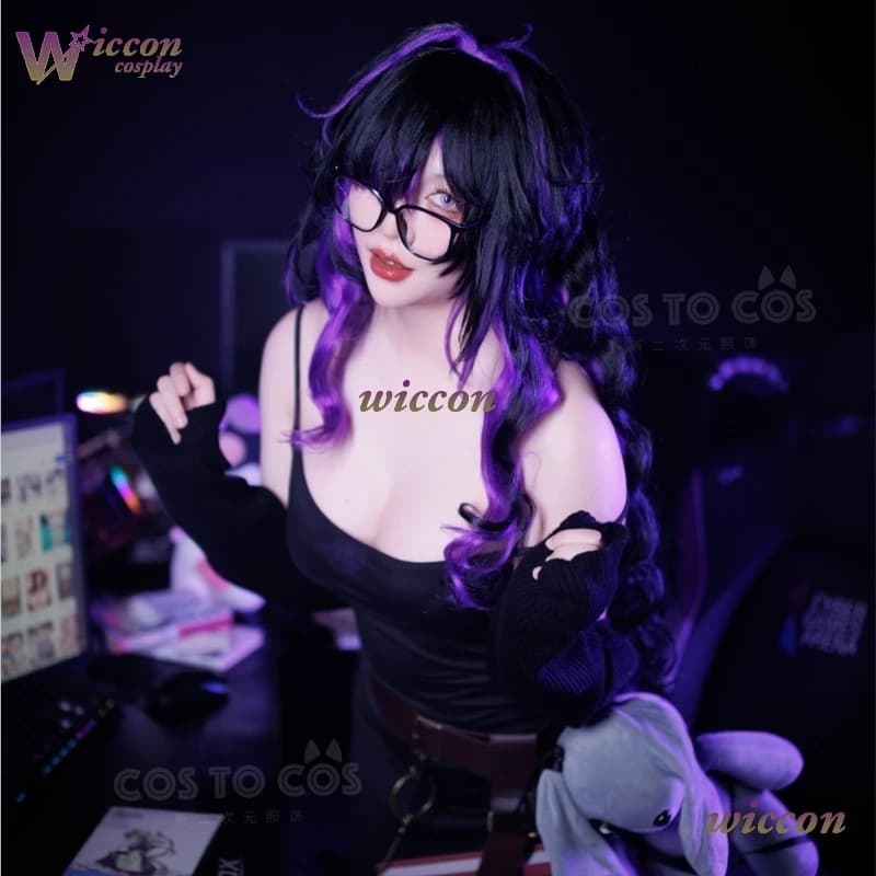 uznzk/ Label Goess Victory Costume Cosplay Set Complete Anime Gothic Lolita Bunny Girl Sexy Party Halloween Outfit for Role Games
