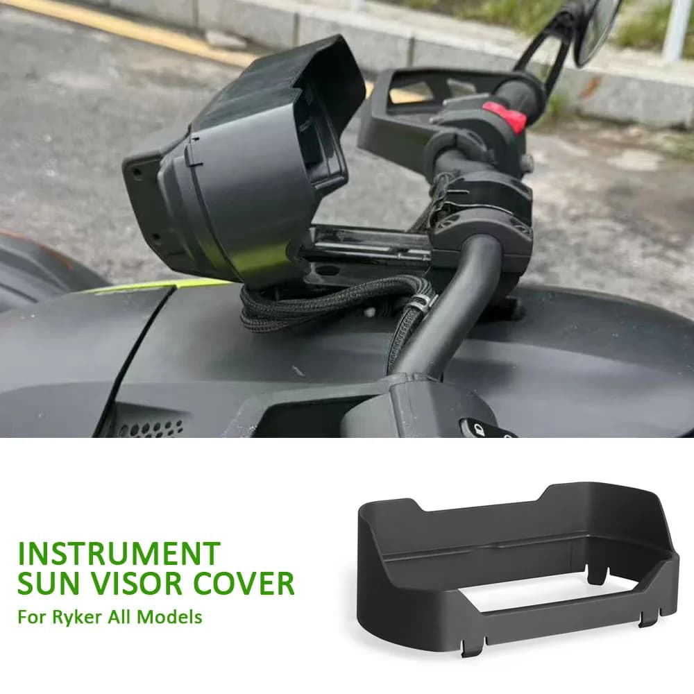 Visiera parasole Copertura Strumento Schermo Parasole Guard 2019-2025 UTV Accessori Per Can-Am Ryker 600 900 Rally Edition Sport ACE