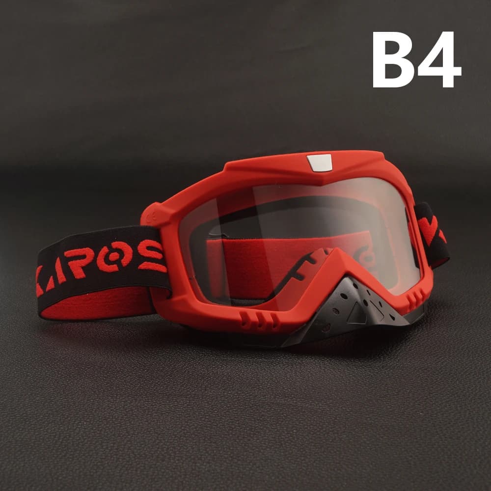 Karos Motorcycle Cycling Goggles Men's Windproof Riding Moto Cross Glasses Off-road Helmet Sunglasses MX Dirt Bike Accessories