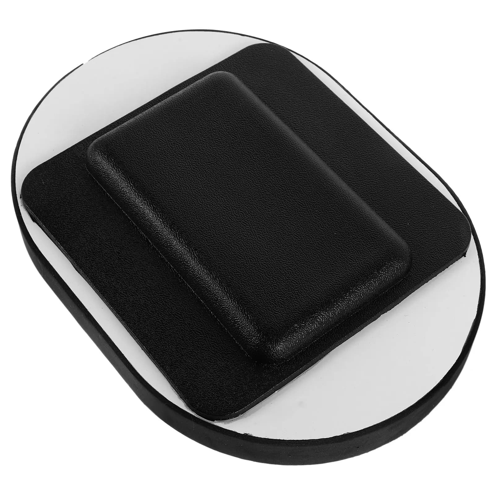Bass Drum Mute Pad Sturdy Rubber Adhesive Vibration Absorbing Mat for 24-29 Inch Drum Kits Silent Practice Equipment Noise