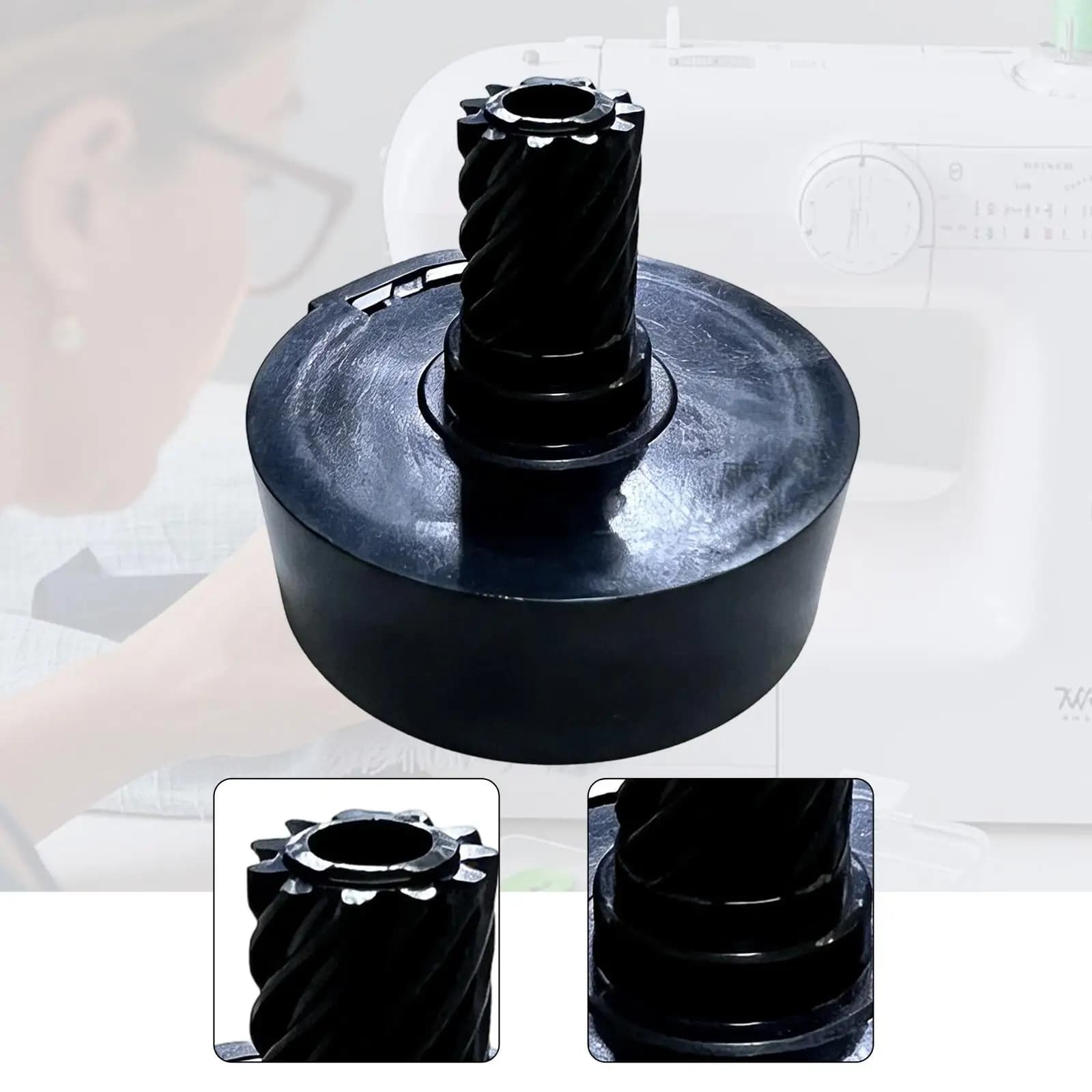 Sewing Machine Hook Base Replacement Durable Bobbin Case Assembly Accessory for XL2600 XL3750 Home Use