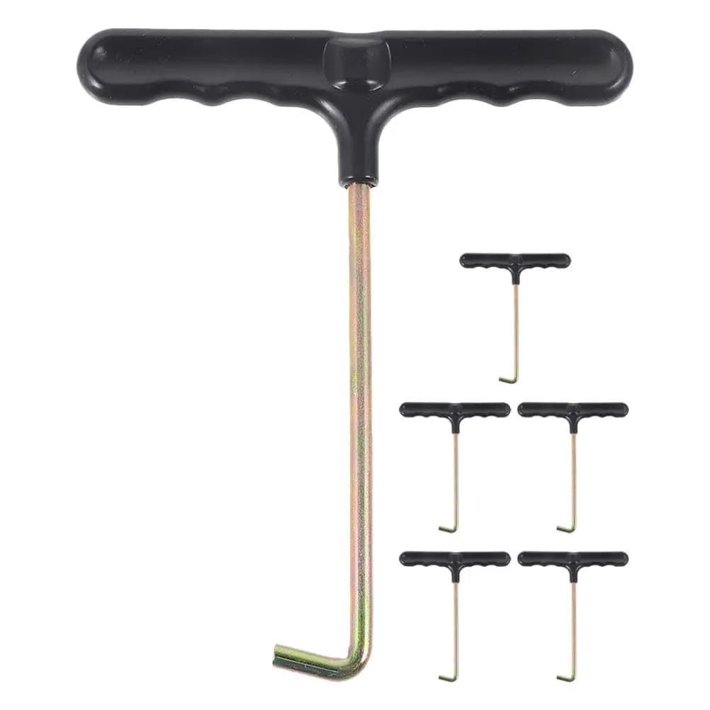 6Pcs Shoe Lace Tightener Portable Puller Tool Ergonomic Design for Roller Skates Ice Skates Sports Sneakers Lace Tightening Tool