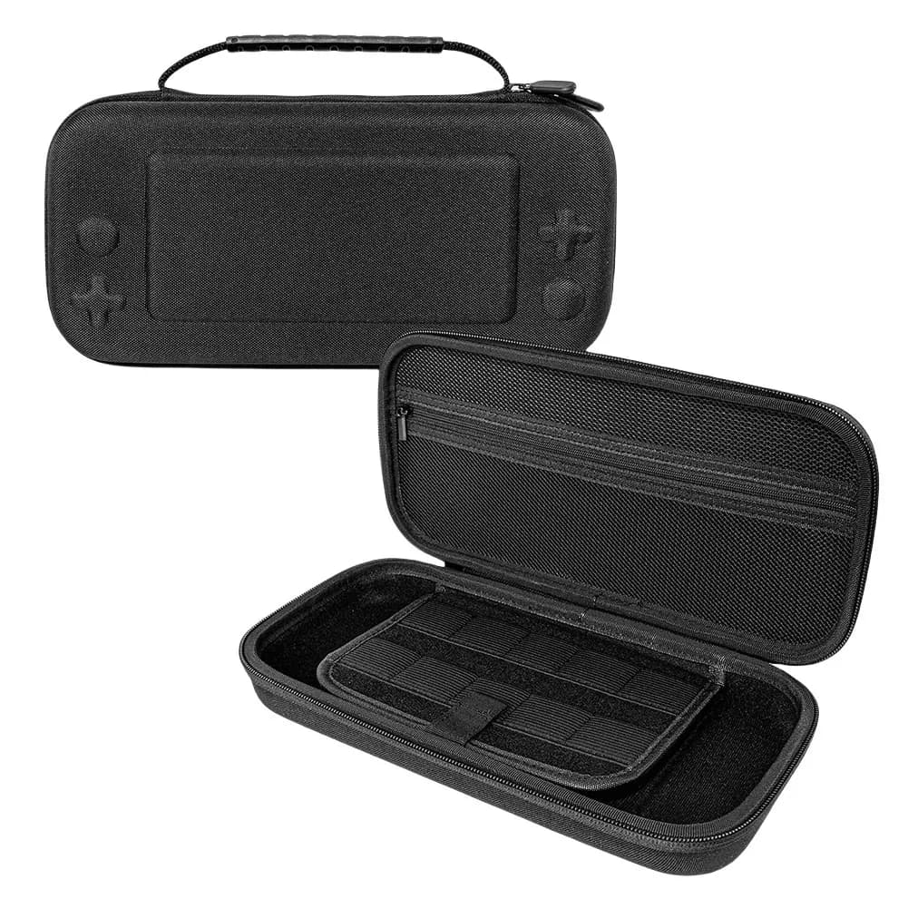 Custodia da trasporto per Switch 2 e Switch OLED, borsa a tracolla con cerniera antiurto, organizer per console da gioco portatile Nintendo Switch