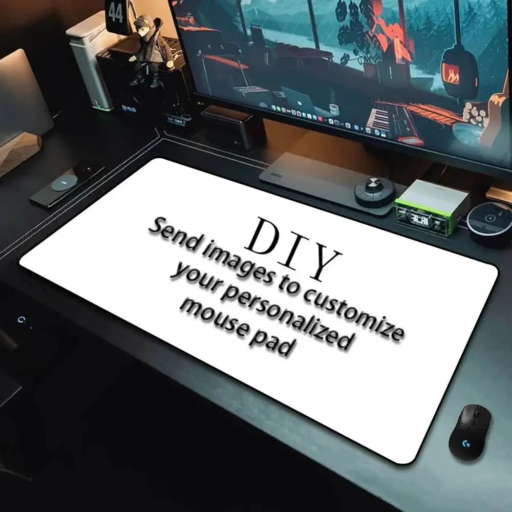 XXL Mousepad Playmat HD Tappetini da gioco personalizzati Tappetino per mouse per computer Tappetino per mouse in gomma antiscivolo Grande tappeto personalizzato 600x350 Tappetini per mouse fai da te