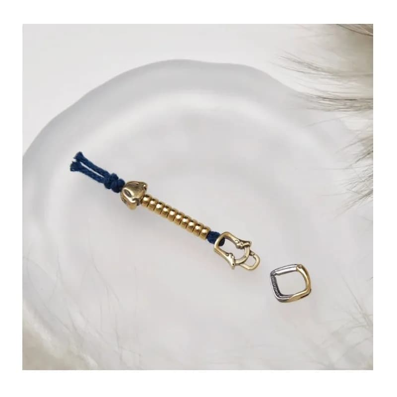 Tibetan Rob Counter Universal Buckle Side Hanging Retro Ethnic Wind Bell Wenplay Bracelet Buddha Bead Clip Clip