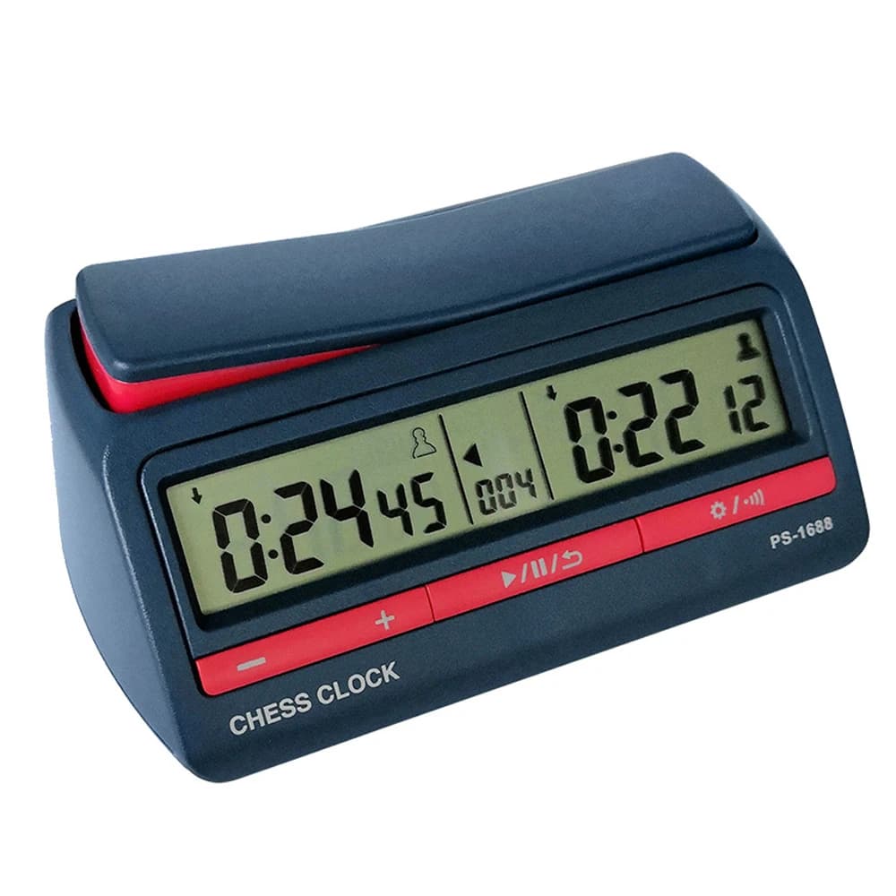 Orologio per Scacchi, Timer Digitale per Scacchi Cinesi / Go / Giochi di Scacchi, Timer per Giochi da Tavolo