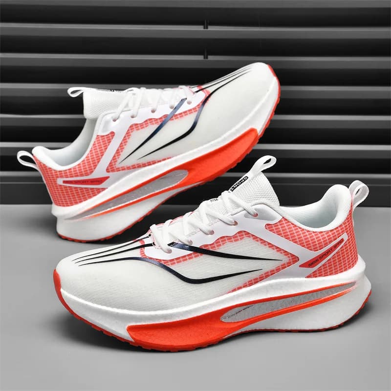Profession Running Shoes Casual Carbon Board Marathon Men Sports Race Lightweight Womens Comfortable Athletic Antiskid Sneakers