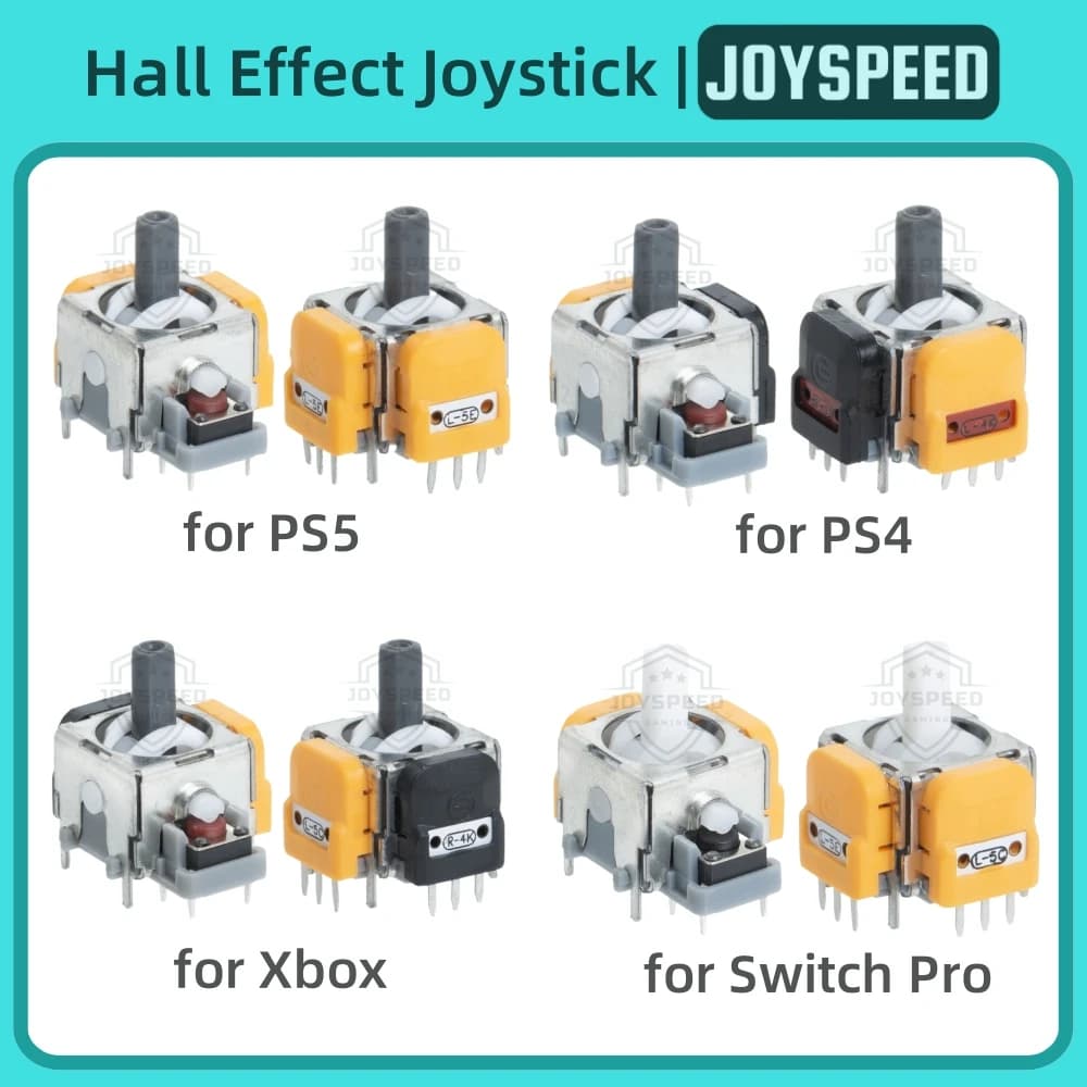 50/100 pz Joystick Effetto Hall per PS5 DualSense Controller DS5 Analogico Stick per Playstation 5 Edge DSE Thumbstick Accessori