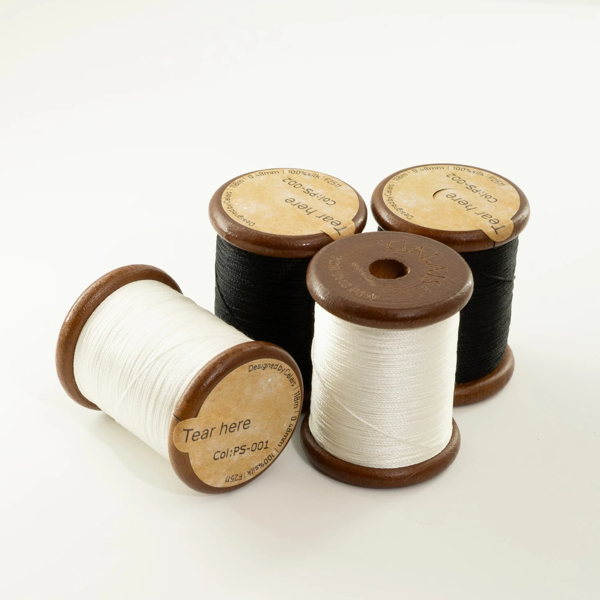 Calais Luxe Pure Silk Thread 0,48 mm Ultra liscio naturale organico delicato sulla pelle Premium Craft Crochet Tatting Filato da ricamo