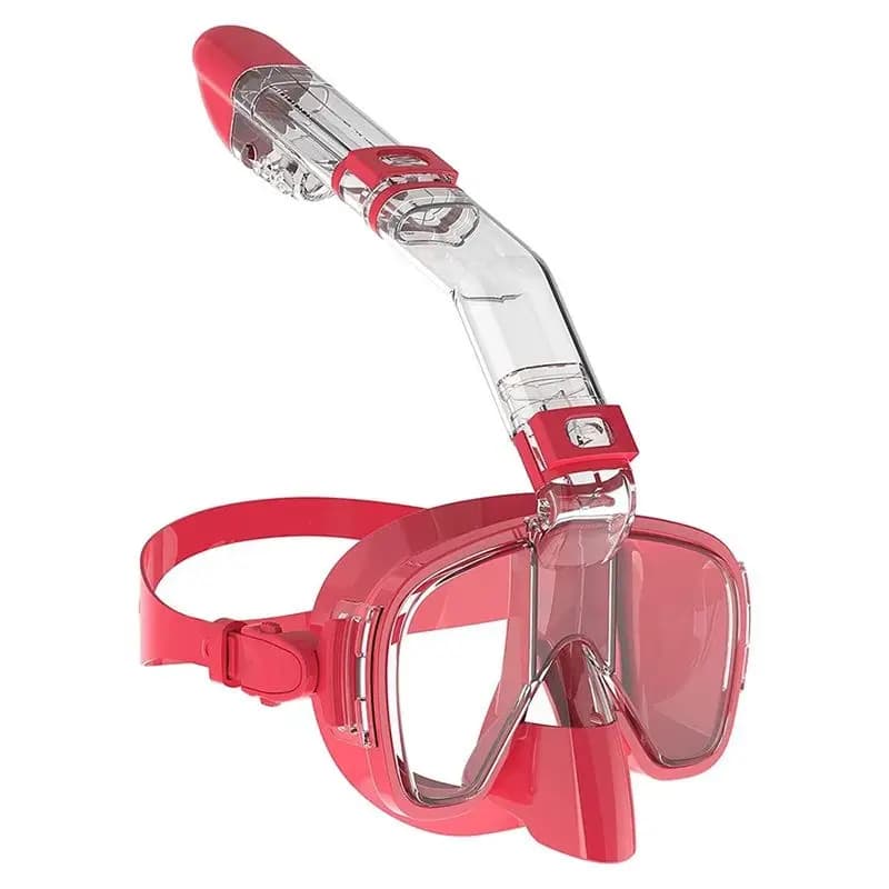 AEF6 folding snorkeling mask with Dry Top system and camera support, professional snorkeling equipment