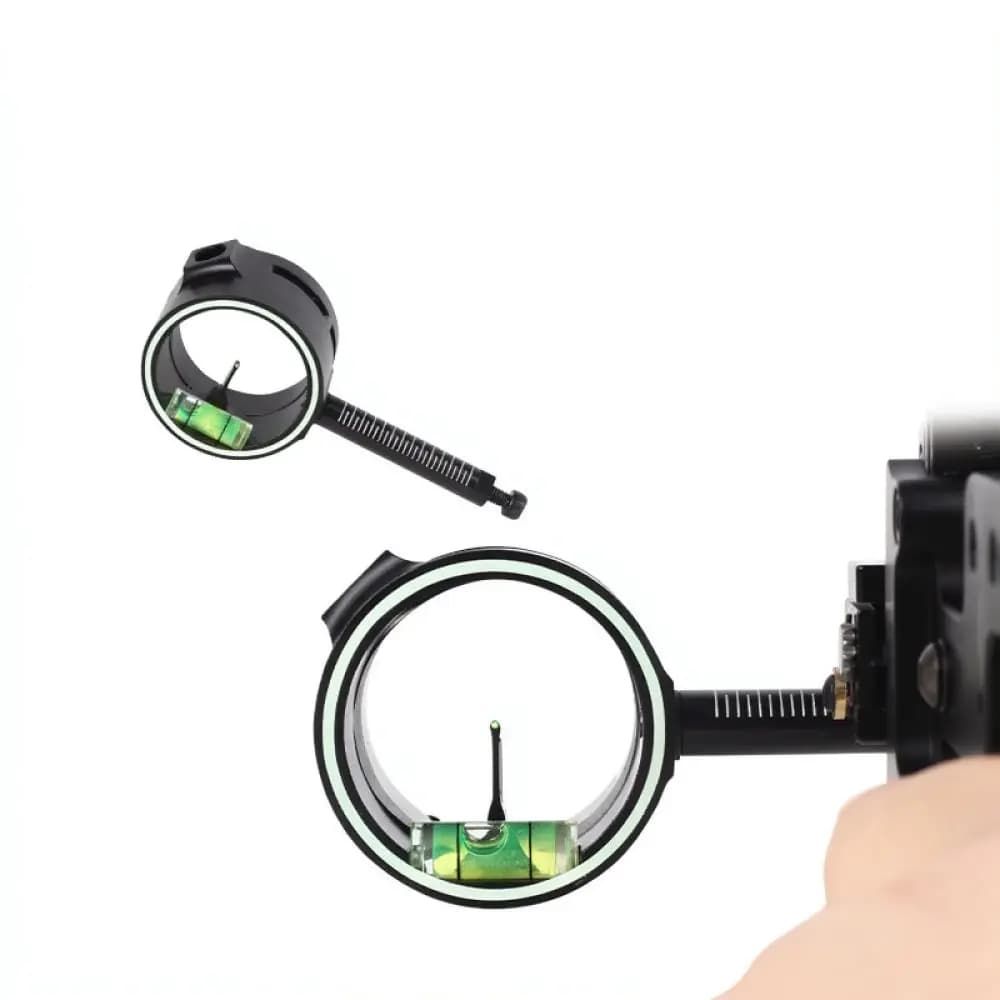 Replacement Sight Head For For SPG Archery Equipment Aluminum Alloy Adjustable Luminous Aiming Tool Accessory