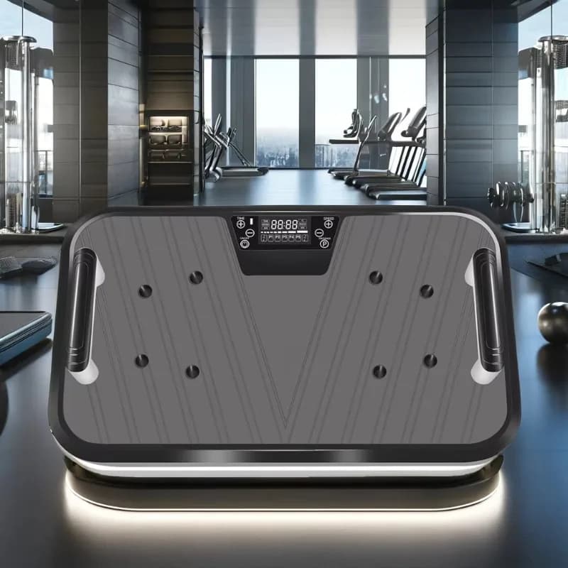 2025 Fitness platform for training for the whole body for home use - Exercise machine with vertical vibrating plate for slimming massage