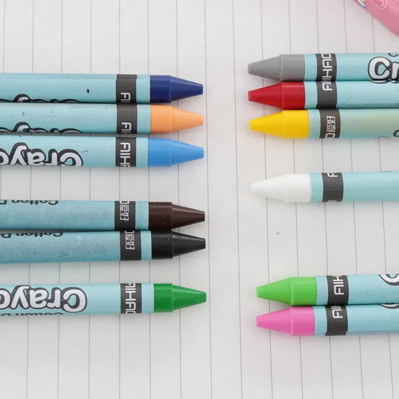 8/12/24-color Crayon Set Creative Student Prize Children's Drawing Supplies Oil Pastels