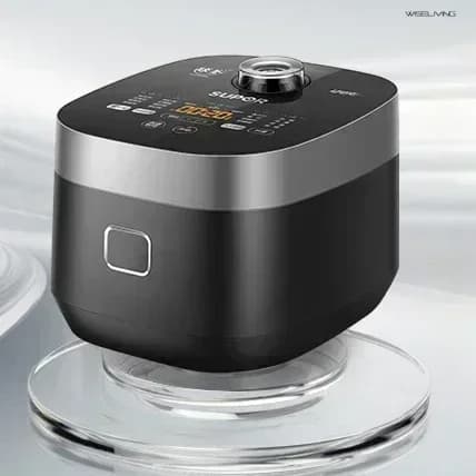 Household intelligent ball kettle electric rice cooker with large capacity and multifunctionality. Ideal for steam cooking.