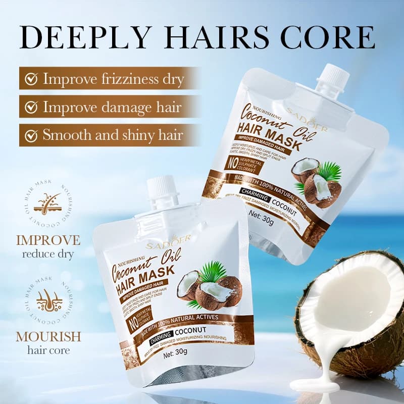 Magic Mask for Capelli alla Cheratina, Repair in 5 Seconds, for Hair Danneggiati and Crespi, Product for Hair Root Care, Hydrating and Nutrient