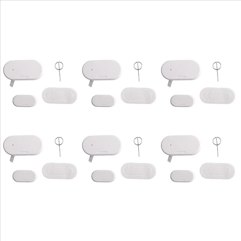 BTLIFE-Tuya Zigbee 3.0 Rilevatori di contatti intelligenti Cancello di sicurezza Sensore per porte e finestre Trasduttore Smart Life Home (6 pezzi)