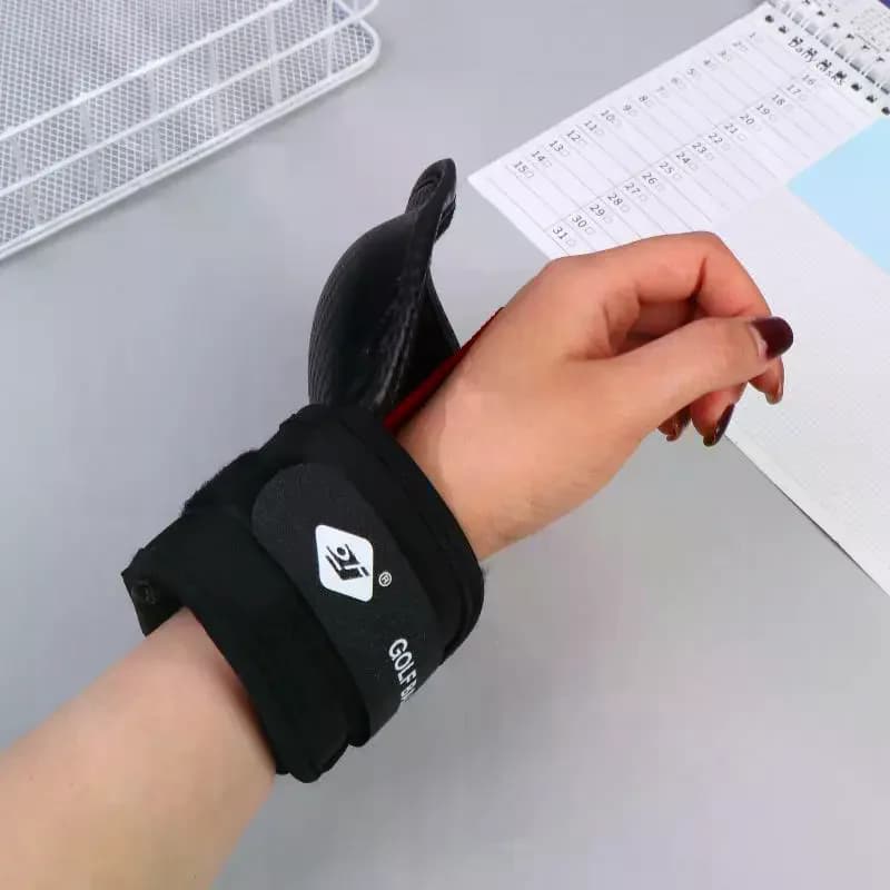 Correttore Angolo Polso Golf, Ausilio Allenamento Swing, Fascia di Supporto Polso, Trainer Correttore per Tutti i Golfisti