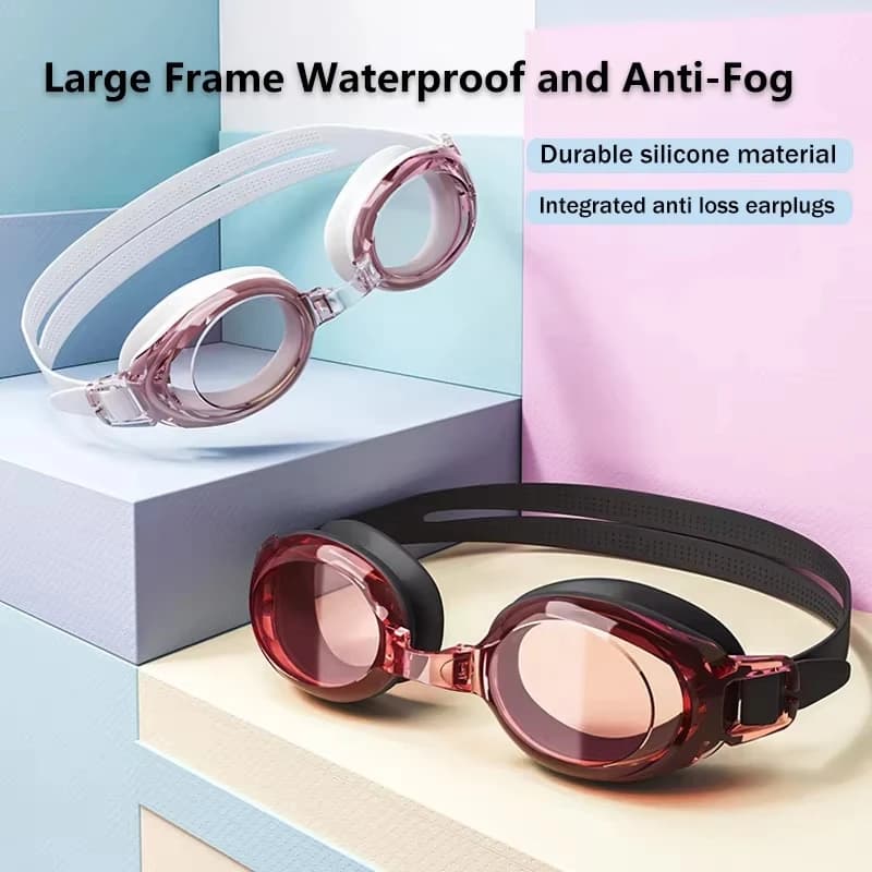 Swimming Goggles Adult Professional Pool Goggles Waterproof Swim Glasses Anti Fog UV Protection Swim Goggles for Men Women Youth