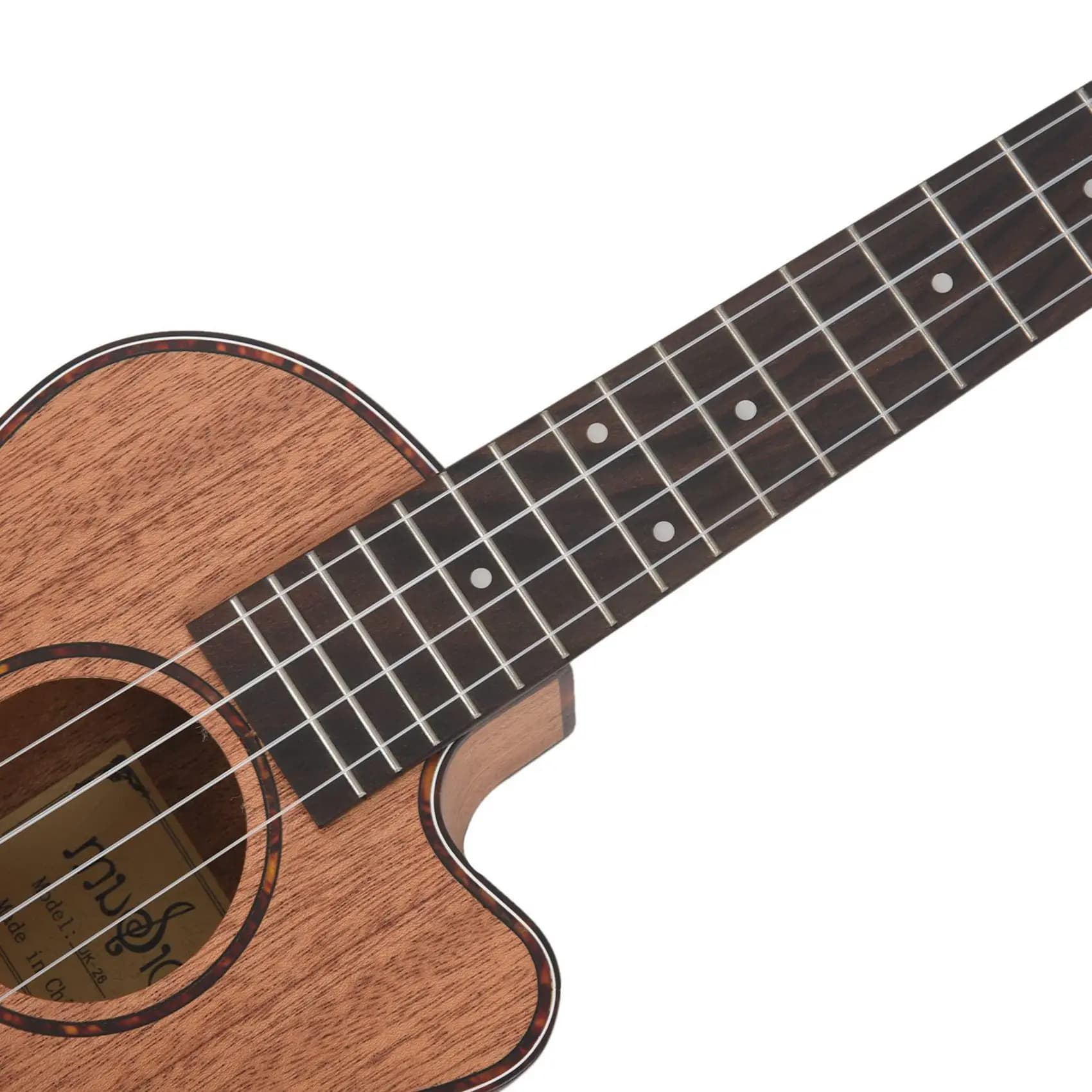 TURE 2X Tenor Acoustic 26 Inch Ukulele 4 Strings Guitar Travel Wood Mahogany Music Instrument