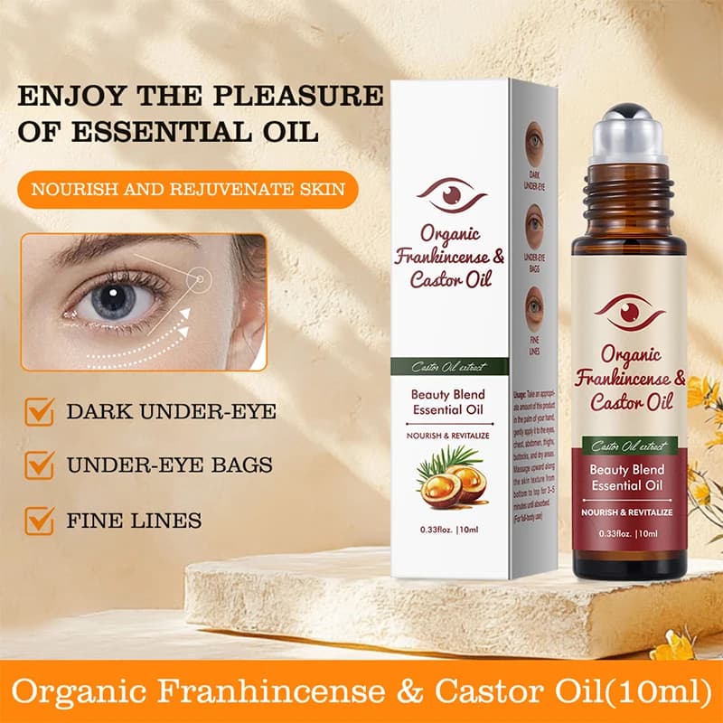 【AD】1Pc DOLANJN 10ml Beauty Blend Olio essenziale per la cura della pelle, degli occhi e del corpo, illuminante, idratante, nutriente, per il massaggio degli occhi