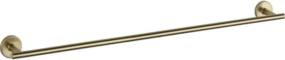 Portasciugamani da 30 Pollici in Bronzo Champagne, Accessorio Moderno per il Bagno di Facile Installazione
