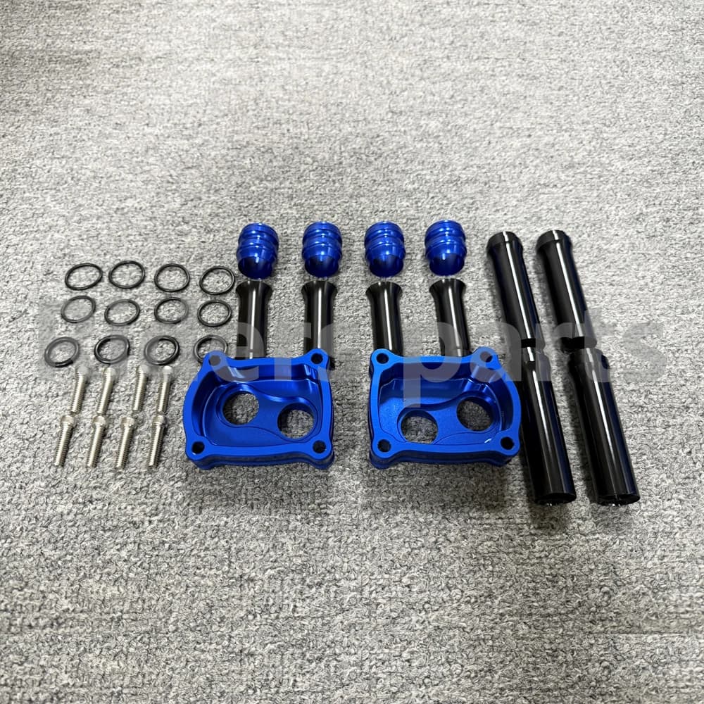 Motorcycle lifter blocks billet pushrod tube covers For Harley Twin Cam 1999-2017 Milwaukee-Eight M8 engines 2017-up