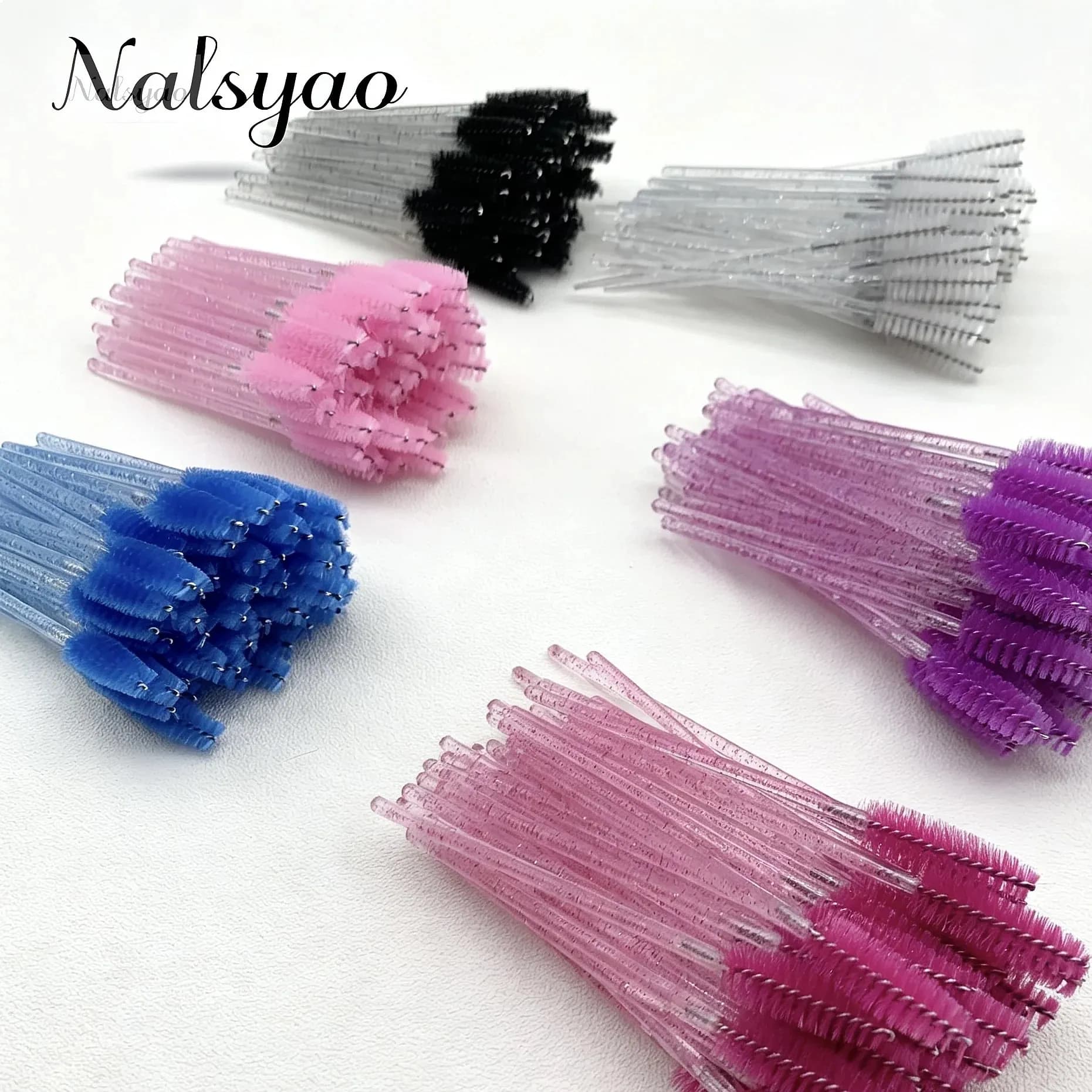 Crystal Eyelash Extender Disposable Mascara Wand Applicator Brush for Hygienic Easy Cleaning Wholesale