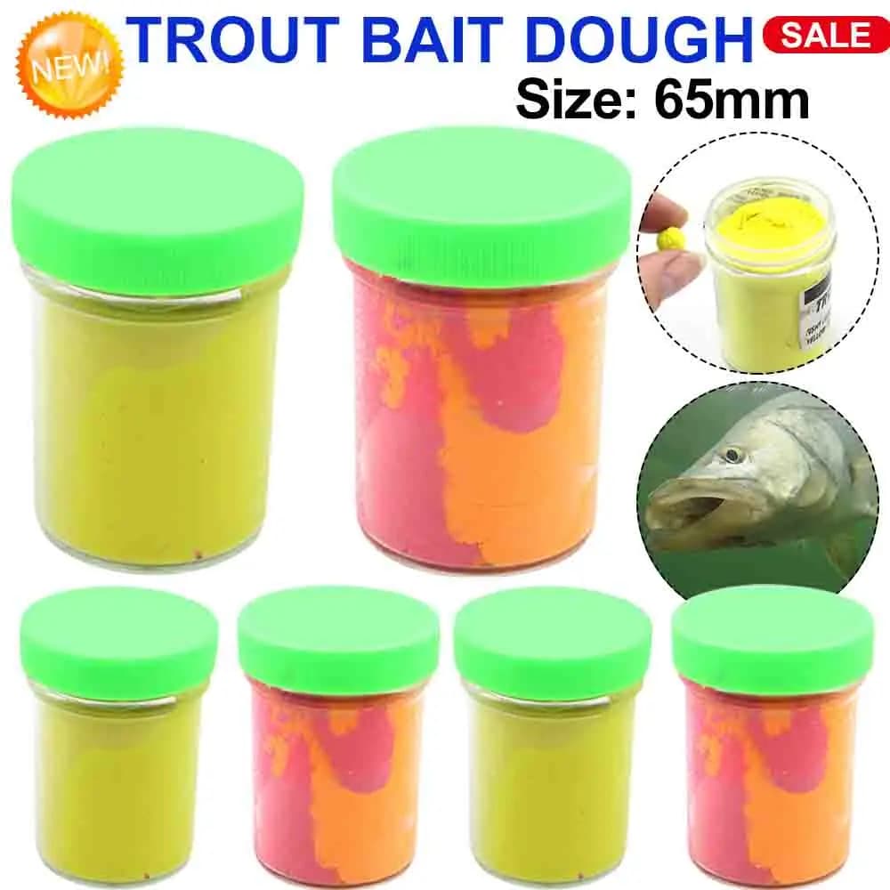1-5PCS trota Bait pasta sapore di profumo seducente esche di pesce morbide forme galleggianti richiamo esche da pesca alla carpa per Saltwat d'acqua dolce