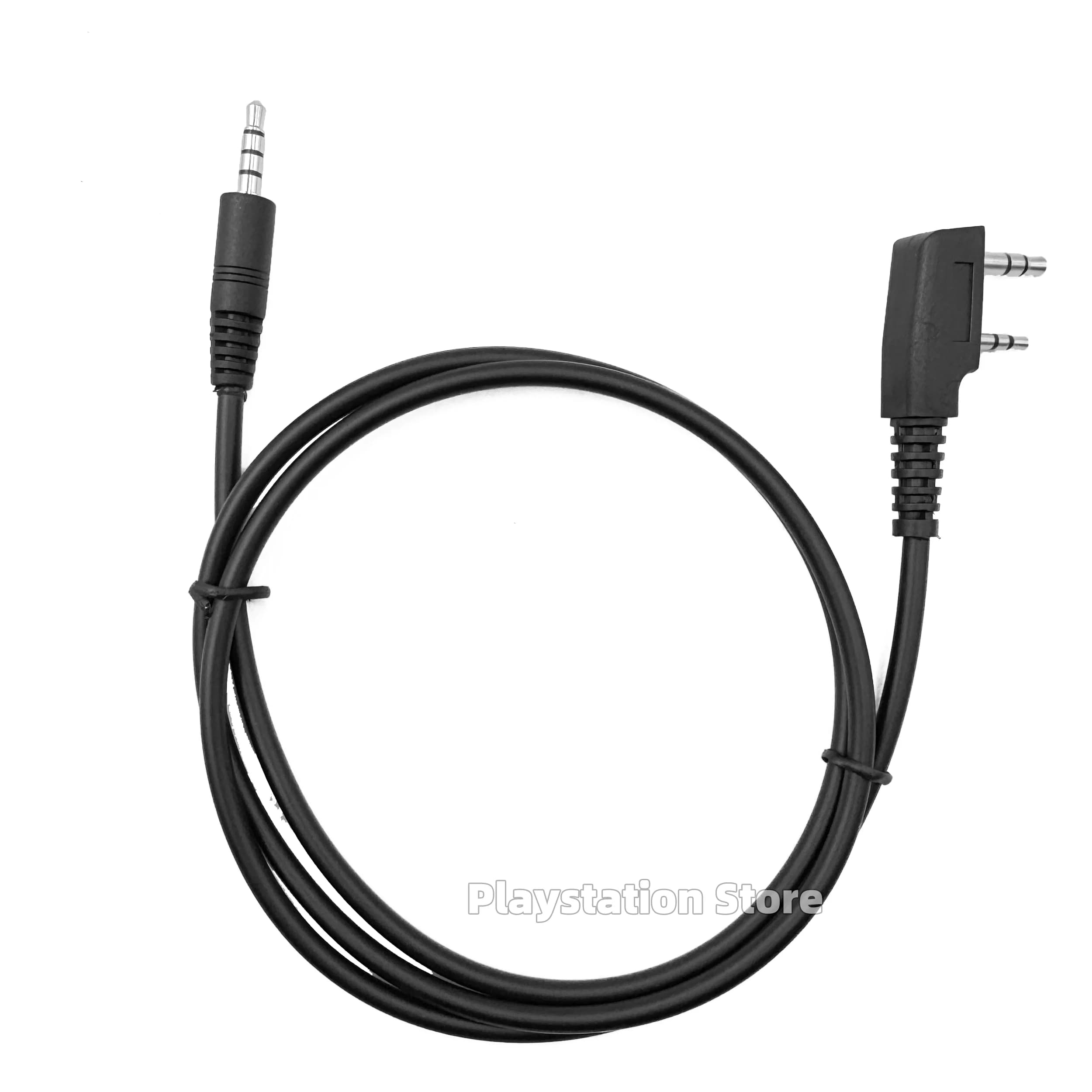 Cavo di trasmissione immagine radio SSTV da 2 pin a 3,5 mm per Baofeng Walkie Talkie UV-5R/6R/32/82 Kenwood Quansheng K5 K6 Tytera MD380