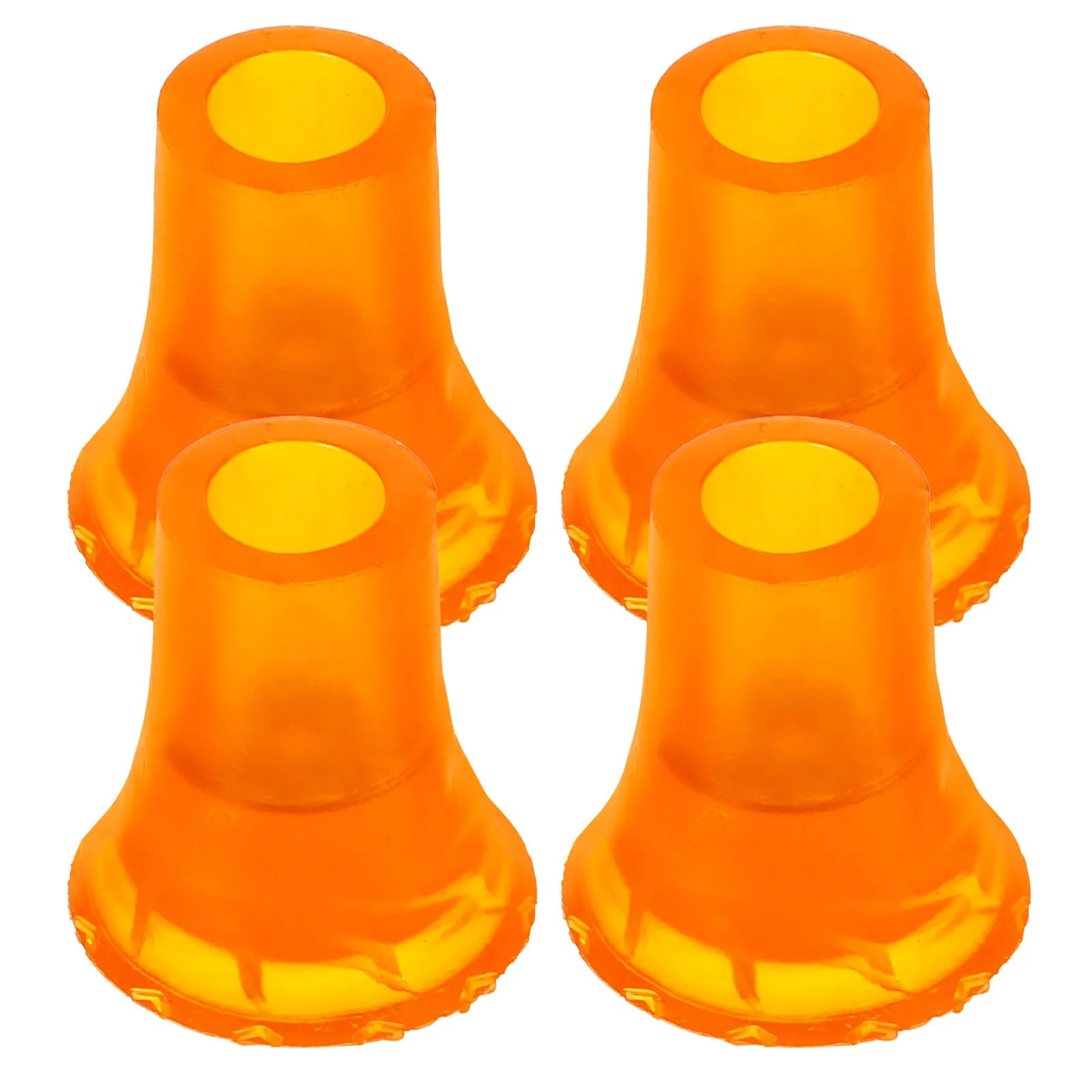 4 Pieces Recommend Antiskid Spare Parts for Trekking Sticks, Hiking and Climbing Sticks, Stroller Stick Terminals
