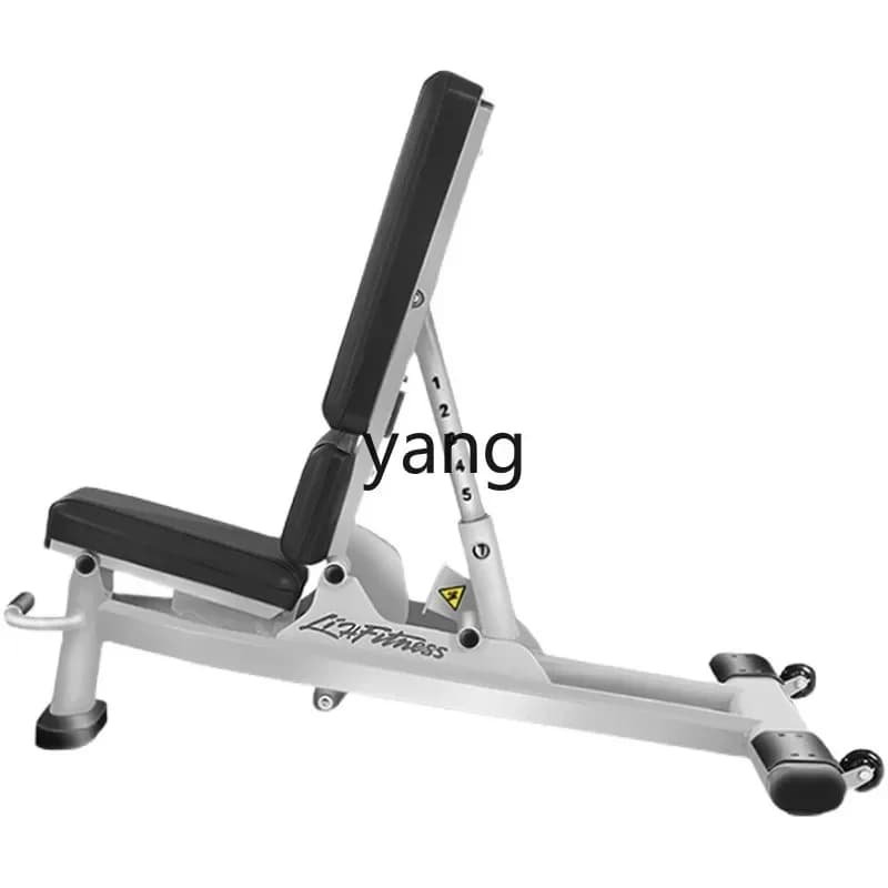 LTT Commercial Upward Oblique Dumbbell Stool Fitness Chair Household Adjustable Multifunctional Barbell