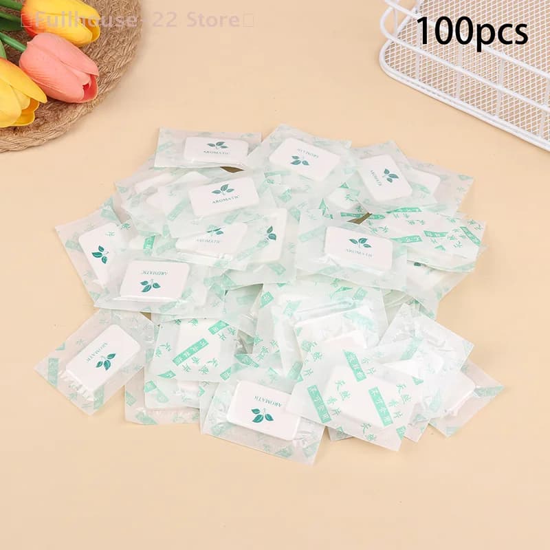 【MAX-22】100 pezzi gelsomino limone vaniglia deodorante bustina borse profumate per armadi auto e fragranze domestiche per deodoranti per scarpe