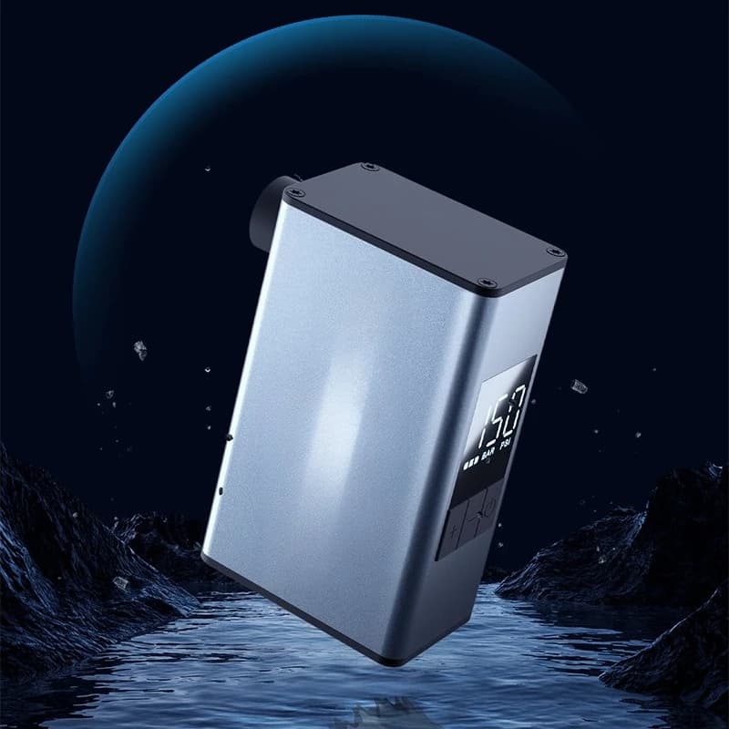 Mini pompa d'aria elettrica portatile bici da strada bici da esterno pompa elettrica Smart A3Max