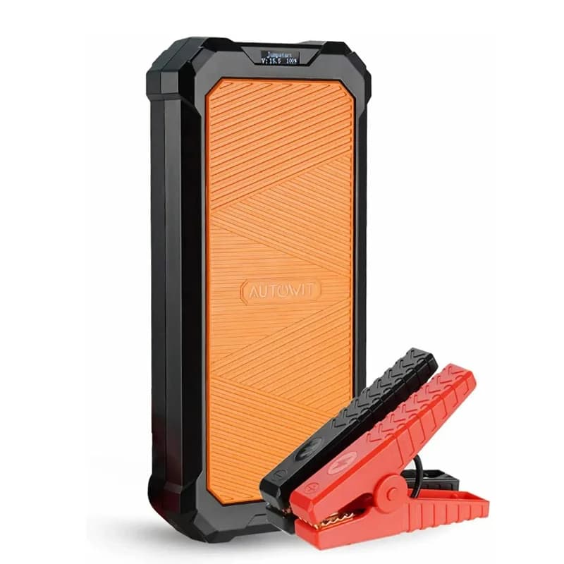 Avviatore di emergenza per auto portatile 12V Compressore d'aria portatile Power Bank 150PSI Pompa per pneumatici Caricabatteria di emergenza Inflato digitale per pneumatici