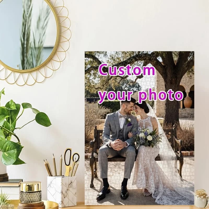 35/300/500/1000 pezzi di bellissimi puzzle personalizzati con foto, puzzle antistress, mosaico, regalo di compleanno, regalo per bambini