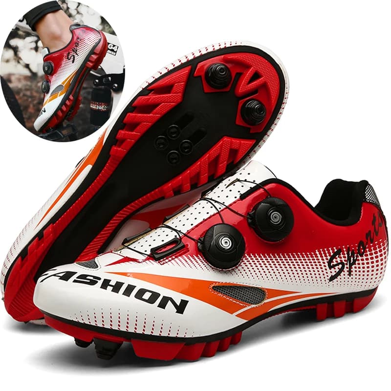 2024 scarpe da ciclismo scarpe da ginnastica da bici tacchette scarpe da mountain bike da uomo antiscivolo scarpe da bicicletta calzature da strada scarpe da velocità