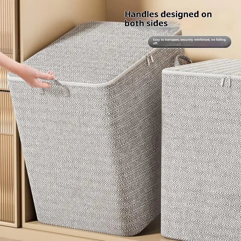 NEW! Storage box for large clothes of 220 liters with lid, large folding basket for babies
