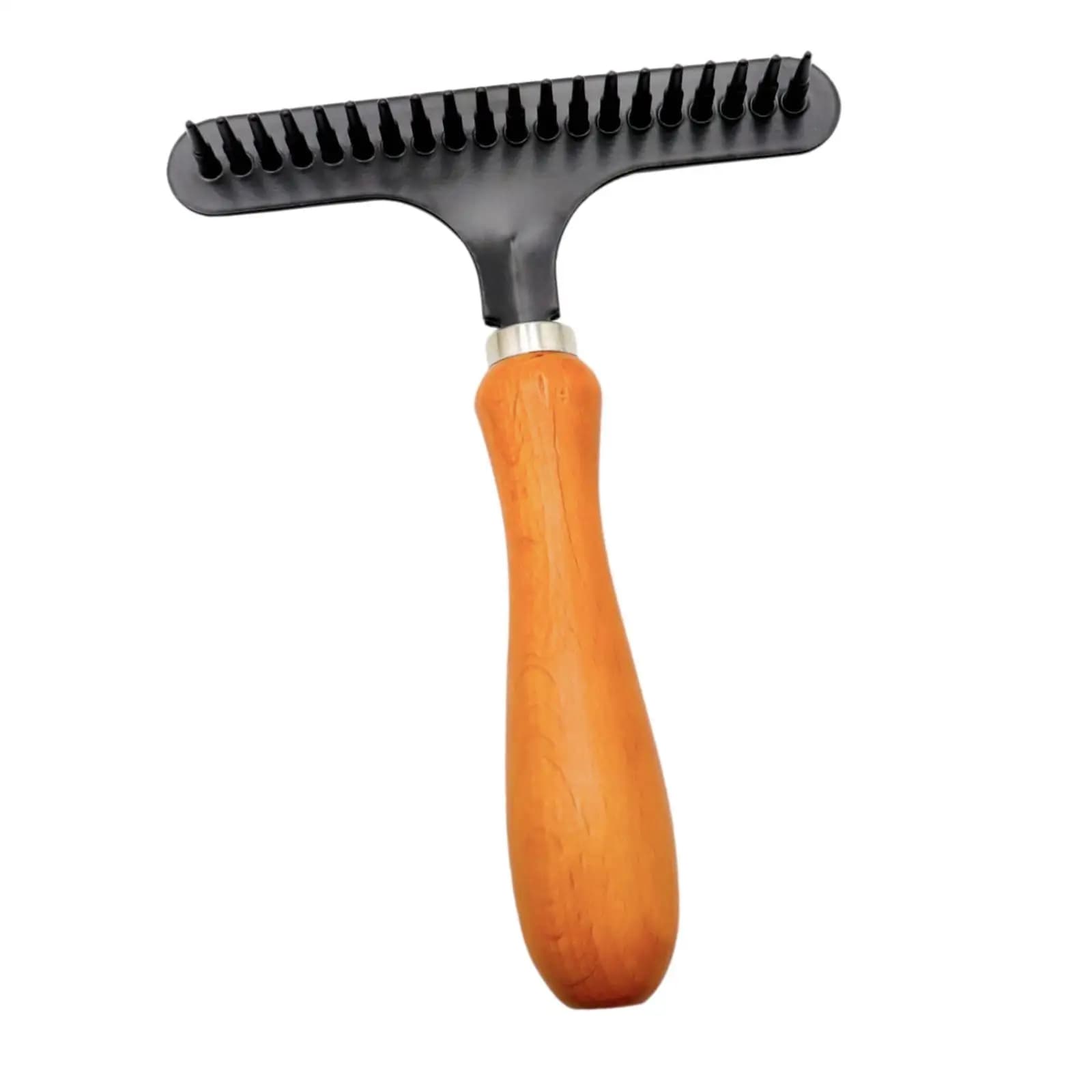 Rastrello per restauro di tappeti Rastrello per toelettatura per tappeti Strumento pulito Pettine per tappeti Spazzola per tappeti