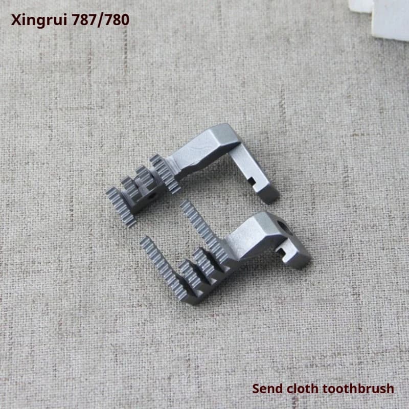 Sewing Machine Parts Needle Set Needle Plate Feed Dog Presser Foot For Singrui 787 Coverstitch Machine 4.0mm 4.8mm 700