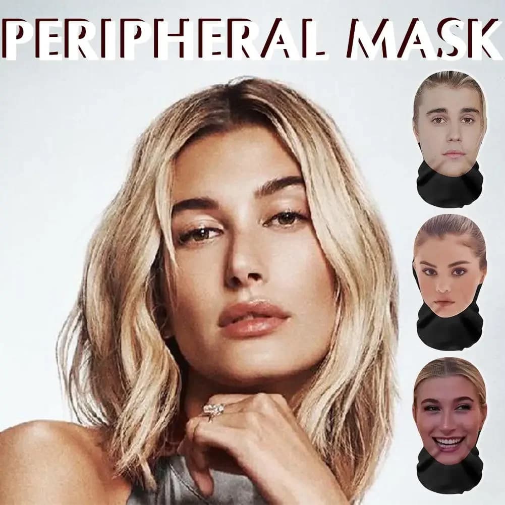 Maschera a pieno facciale stampata in 3D per uomini e donne, gioco di ruolo, copricapo, moda hip hop, passamontagna, copricapo, divertenti oggetti di scena cosplay