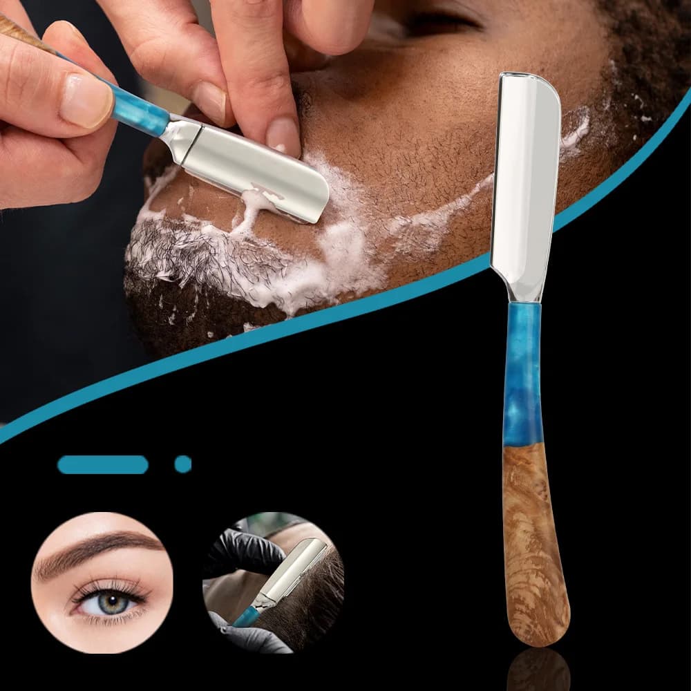 A professional men's shaver, classic barber shaver for shaving and finishing of hair - Quality barber shaver salon for men's beard manual grooming, Valentine's Day gift, Valentine's Day gift, Halloween gift and Christmas