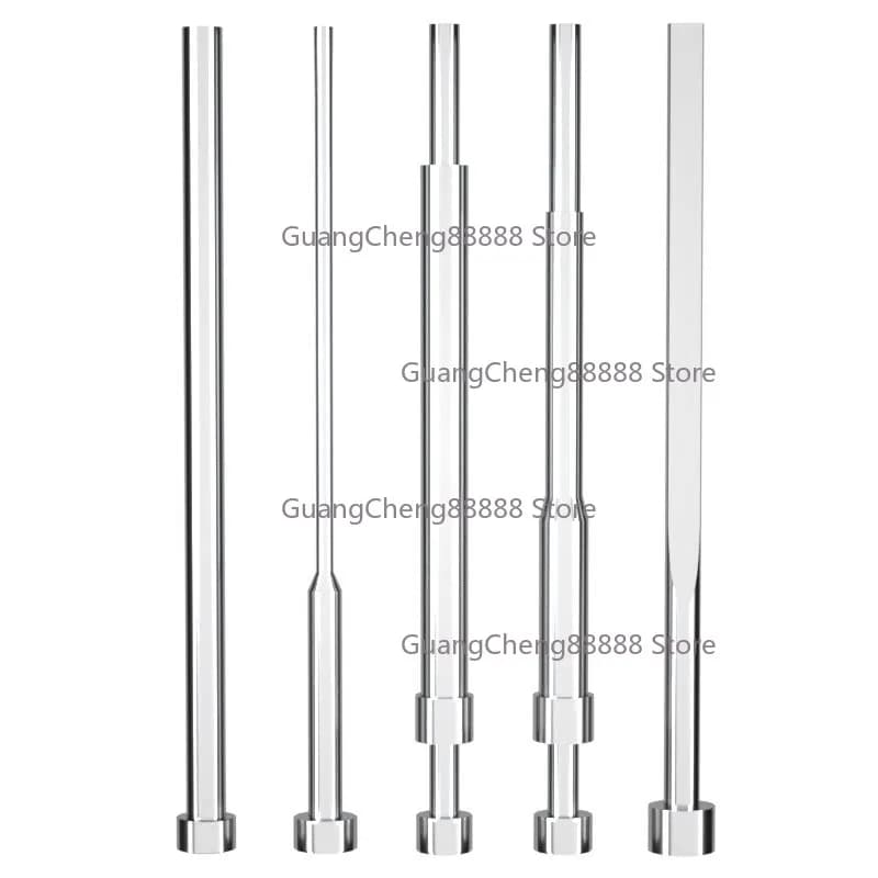 For 65mn Mold Thimble Ordinary Manganese Thimble Push Rod Flat Thimble Syringe Support Needle Punch Accessories