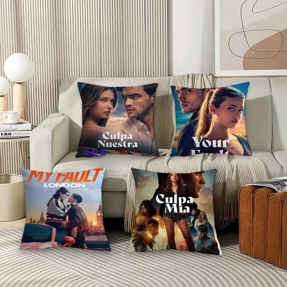 Spagnolo love TV M-My F-Fault Federa Cuscini per ufficio adatti per divano, auto, camera da letto, fodera per cuscino decorativa