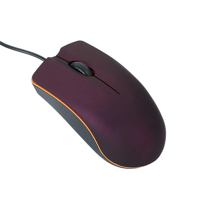 Mouse da gioco M20 con cavo Mouse da ufficio per computer Mouse da gioco USB opaco per PC Notebook Laptop Mouse cablato antiscivolo Gamer