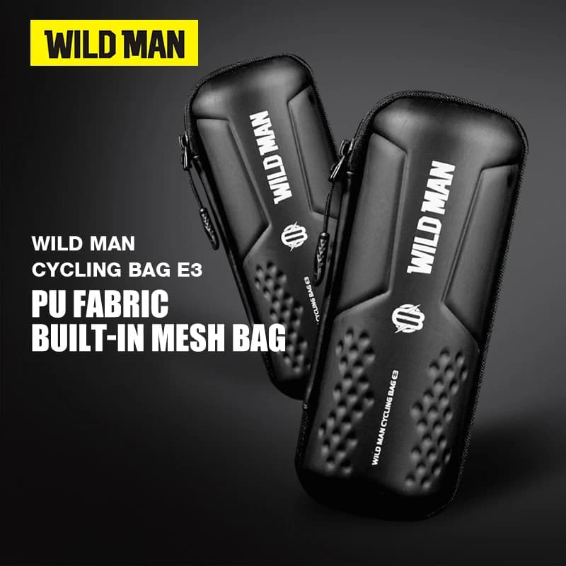 WILDMAN-Borsa per bici Custodia per attrezzi da ciclismo, Impermeabile, Kit di attrezzi per riparazione biciclette, Mini scatola per occhiali con pompa, Accessori per capsule