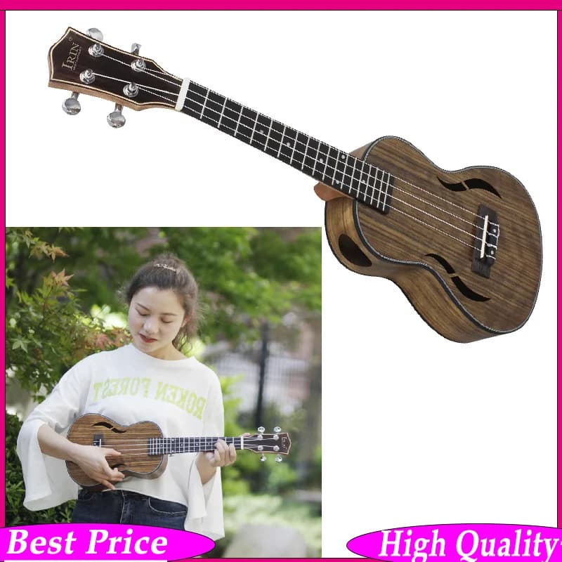 23/26 Inch Walnut Ukulele 4 String Guita Classical Musical Gifts Instruments Early Education Toys for Beginners Kids Children