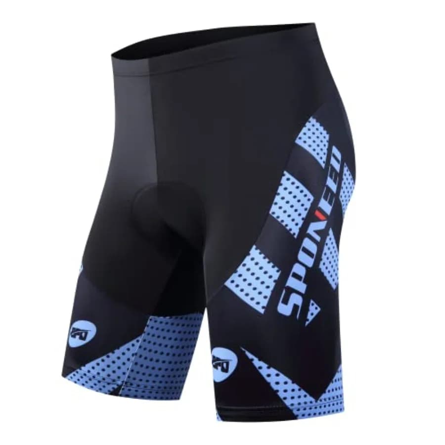 sponeed Men's Cycling Shorts Padded Bicycle Riding Pants Bike Biking Clothes Cycle Wear Tights