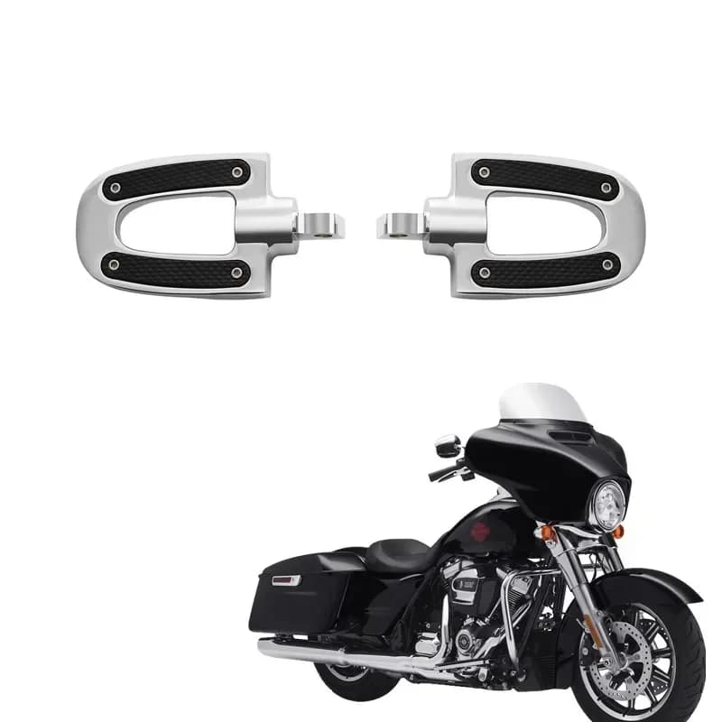 Per Harley Touring Electra Street Road Glide Softail Slim Deluxe Deuce Sportster 883 1200 Pedane Pedane Montaggio Maschio